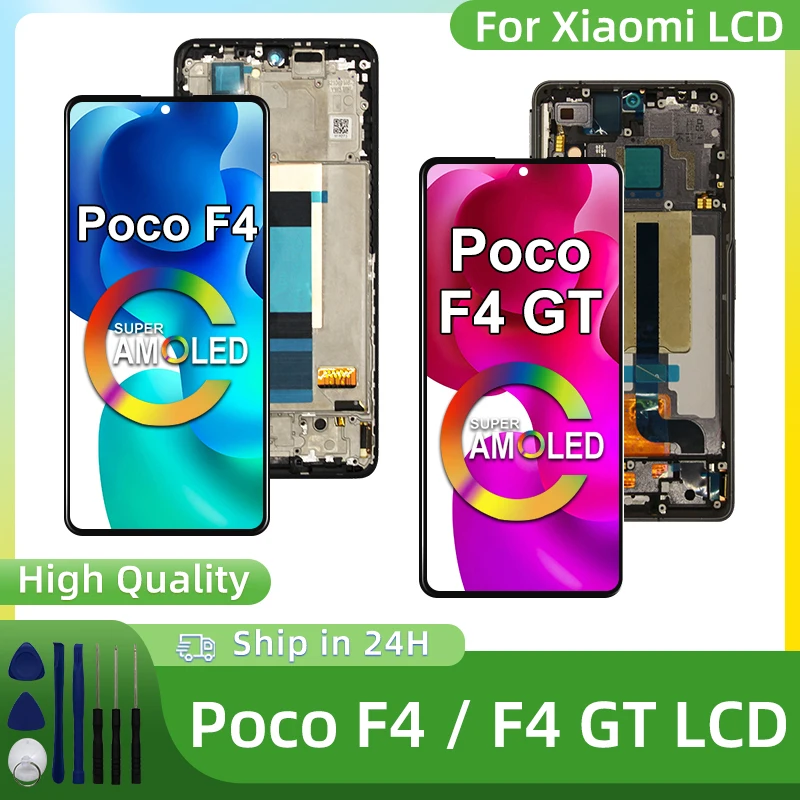 Super OLED For POCO F4 GT Display F4gt 21121210G Display Touch Screen For XIAOMI POCO F4 LCD 22021211RG Digitizer Replace TFT
Super OLED For POCO F4 GT Display F4gt 21121210G Display Touch Screen For XIAOMI POCO F4 LCD 22021211RG Digitizer Replace TFT