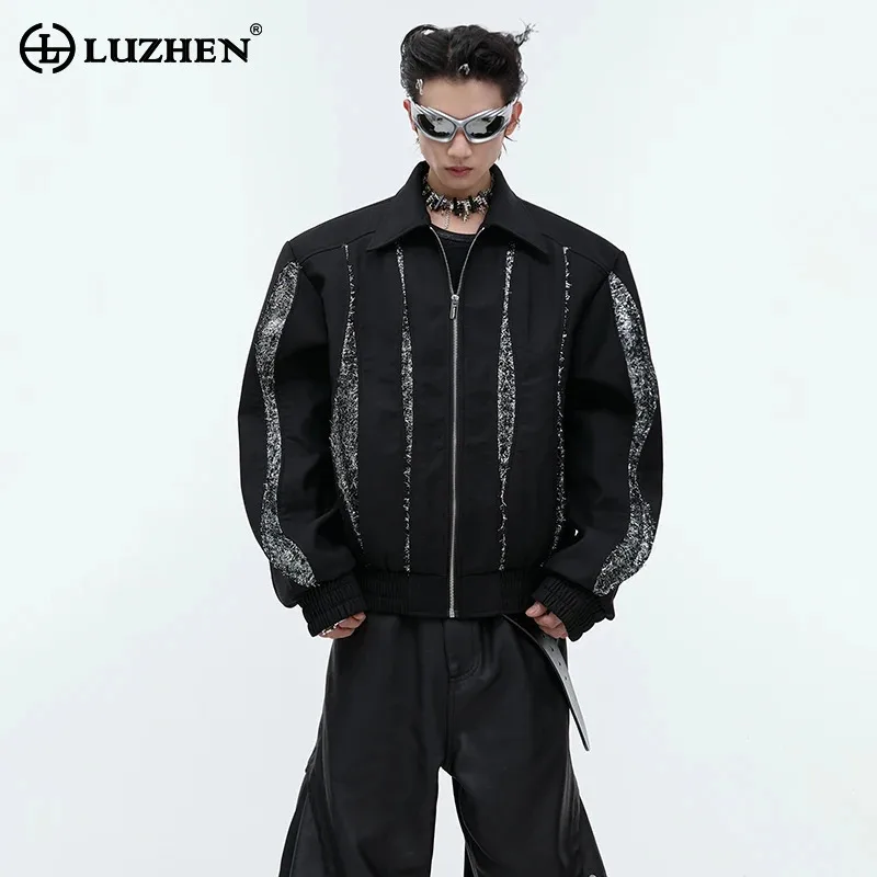 LUZHEN Original Personalized Fashion Patchwork Design Short Jacket 2024 Autumn New Trendy Handsome Streetwear Men's Coats LZ4731
LUZHEN Original Personalized Fashion Patchwork Design Short Jacket 2024 Autumn New Trendy Handsome Streetwear Men's Coats LZ4731