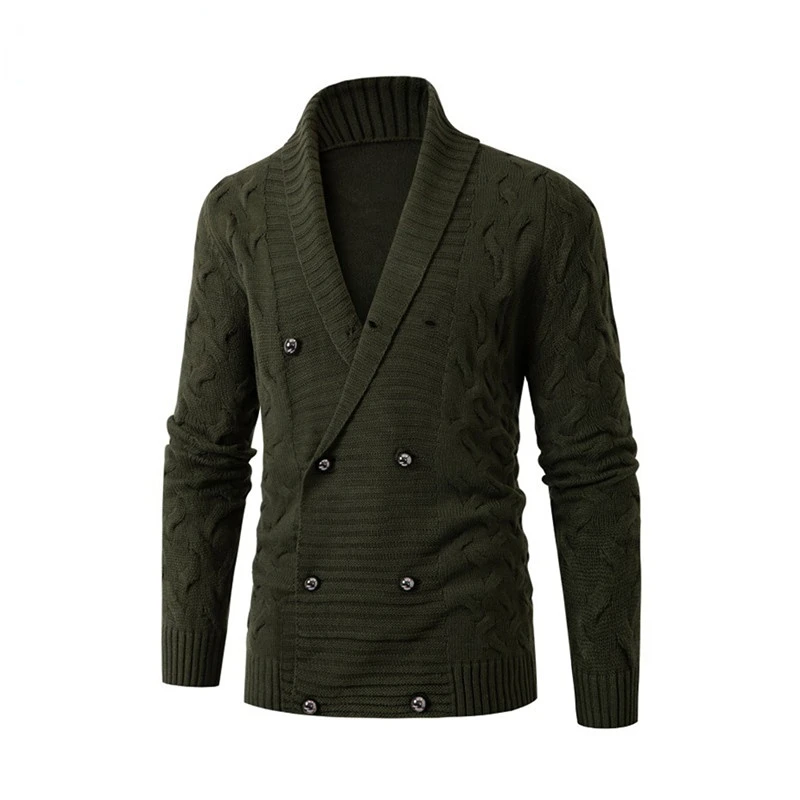 2022 Autumn Winter New Casual Men's Stylish Thickened Knitted Cardigan Sweater Luxury Elegant Streetwear Coat Style
2022 Autumn Winter New Casual Men's Stylish Thickened Knitted Cardigan Sweater Luxury Elegant Streetwear Coat Style