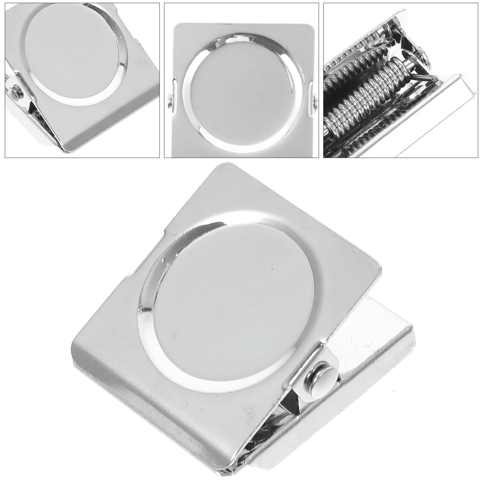6 Pcs Magnet Clip Metal Whiteboard Magnetic Memo Note Clips Portable Refrigerator
6 Pcs Magnet Clip Metal Whiteboard Magnetic Memo Note Clips Portable Refrigerator