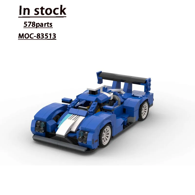 MOC-83513 Новая классическая синяя модель гоночного автомобиля, 5876, креативный подарок для мальчиков, детский день рождения и Рождество
MOC-83513 Новая классическая синяя модель гоночного автомобиля, 5876, креативный подарок для мальчиков, детский день рождения и Рождество