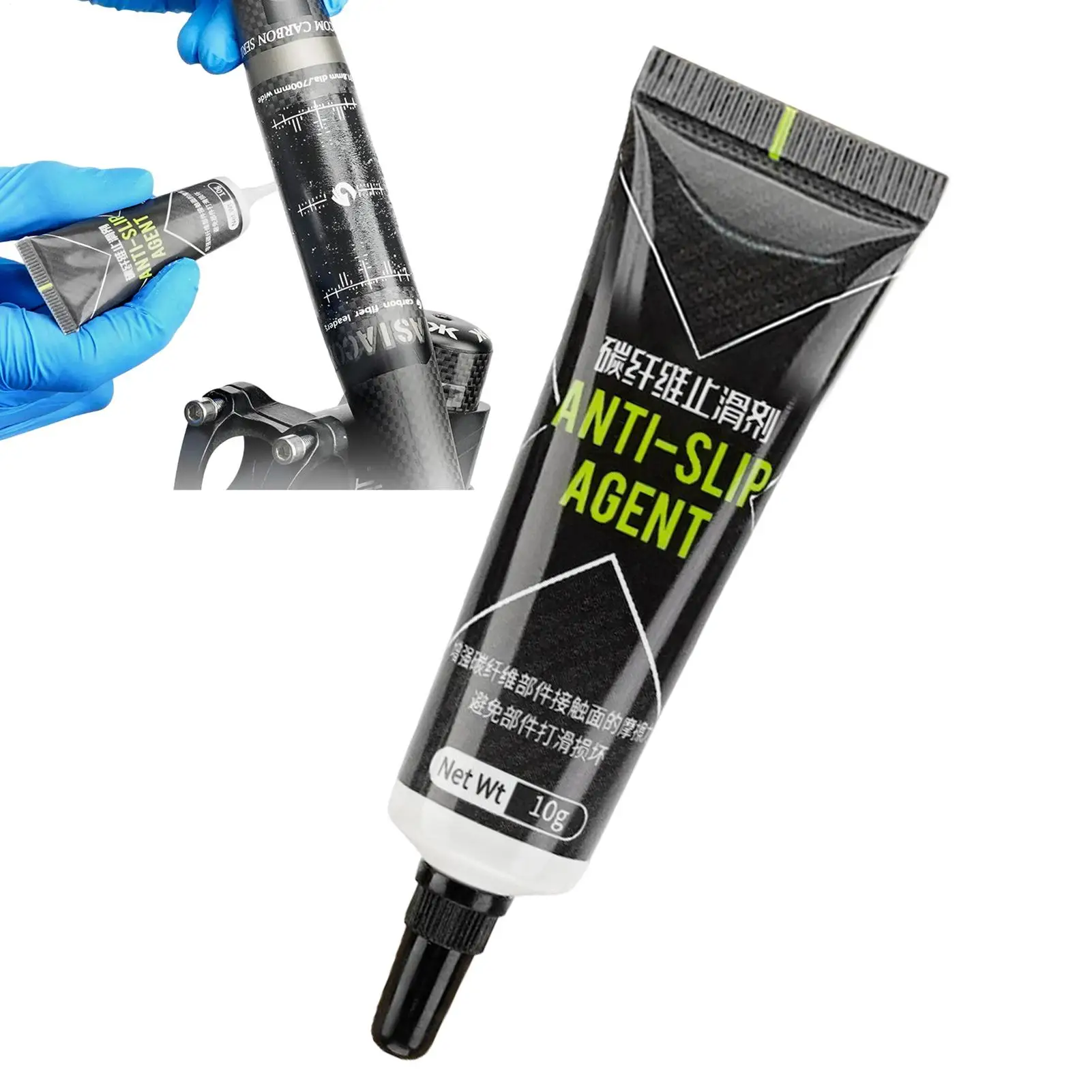 Carbon Fiber Anti Slip Agent Multi-functional Bicycle Carbon Paste Carbon Fiber Lubricants Bicycles Stem Grease For Mountain
Carbon Fiber Anti Slip Agent Multi-functional Bicycle Carbon Paste Carbon Fiber Lubricants Bicycles Stem Grease For Mountain