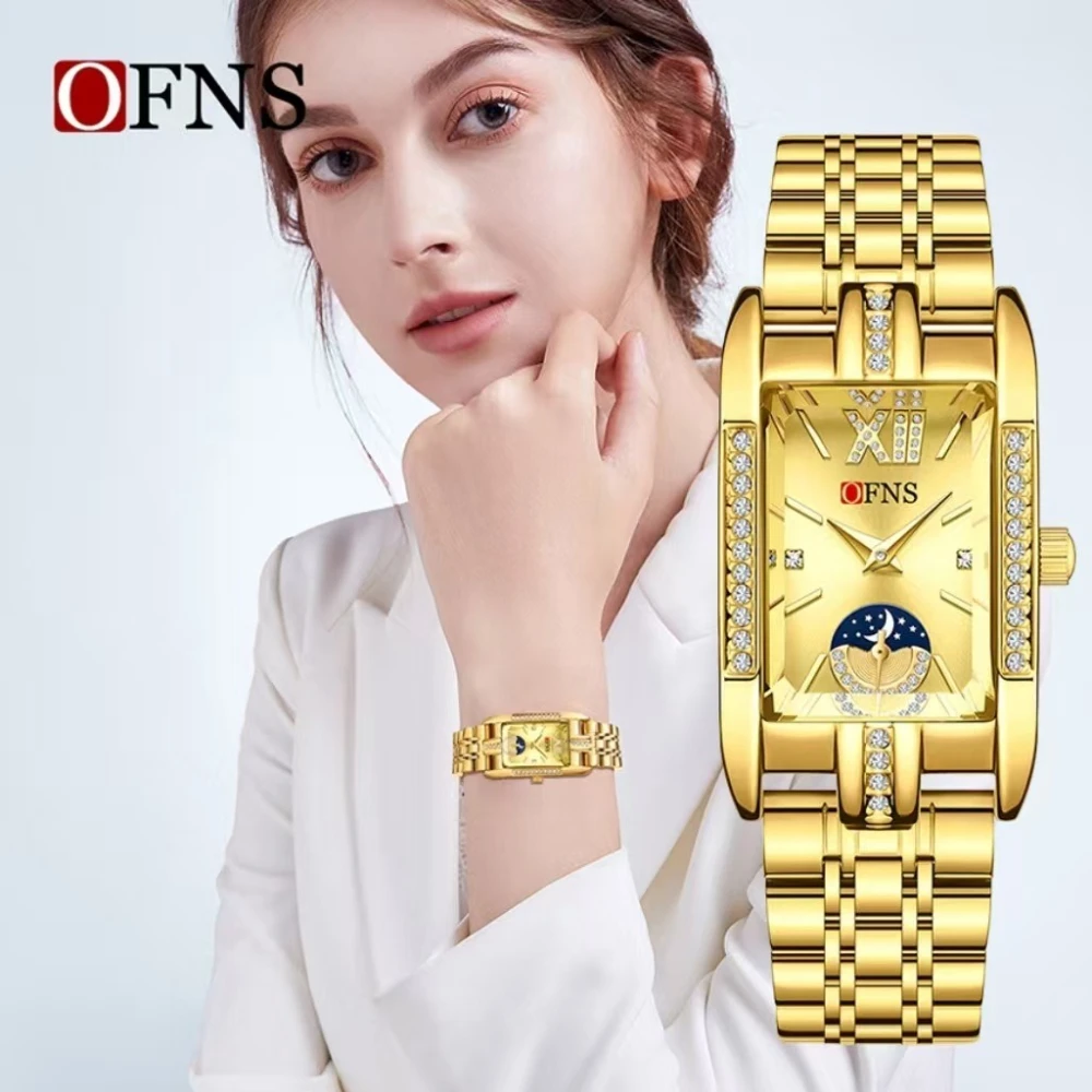 OFNS 1693, модные роскошные кварцевые женские часы со стальной полосой, водонепроницаемые изысканные часы с бриллиантами для женщин, Relogio Feminino Часы
OFNS 1693, модные роскошные кварцевые женские часы со стальной полосой, водонепроницаемые изысканные часы с бриллиантами для женщин, Relogio Feminino Часы
