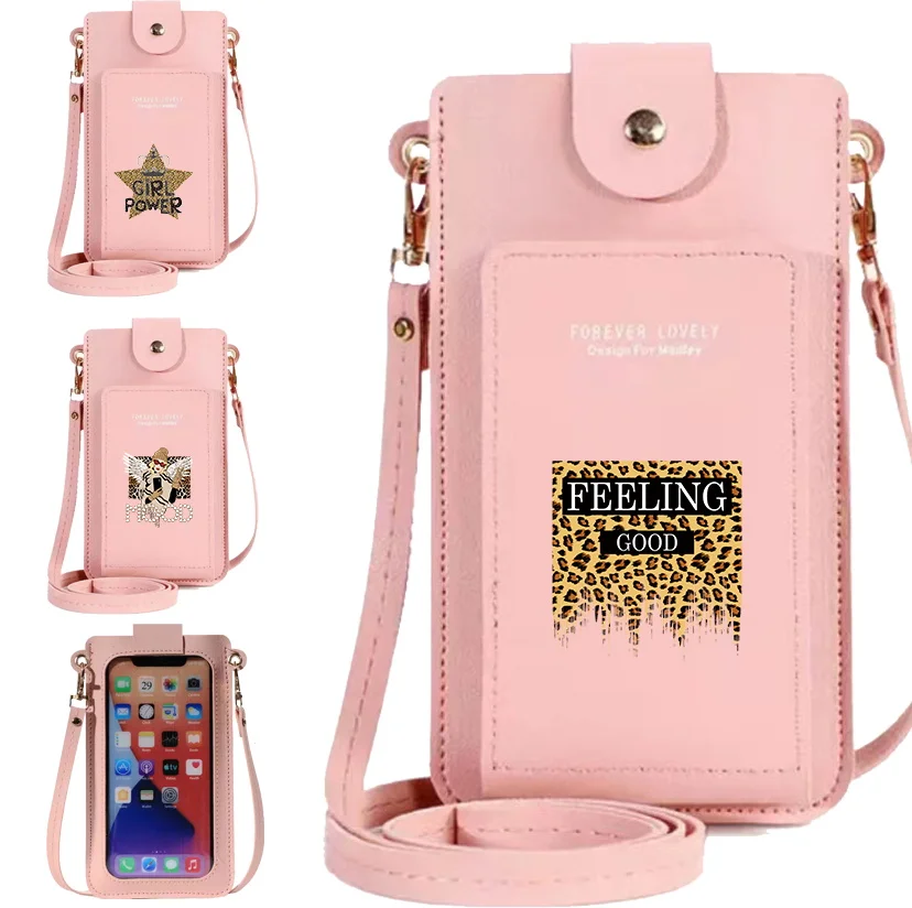 Сумки для телефонов, женская повседневная сумка через плечо, сумка с леопардовым узором, серия с принтом, модный сенсорный экран, плечевой пакет сотового телефона
Сумки для телефонов, женская повседневная сумка через плечо, сумка с леопардовым узором, серия с принтом, модный сенсорный экран, плечевой пакет сотового телефона