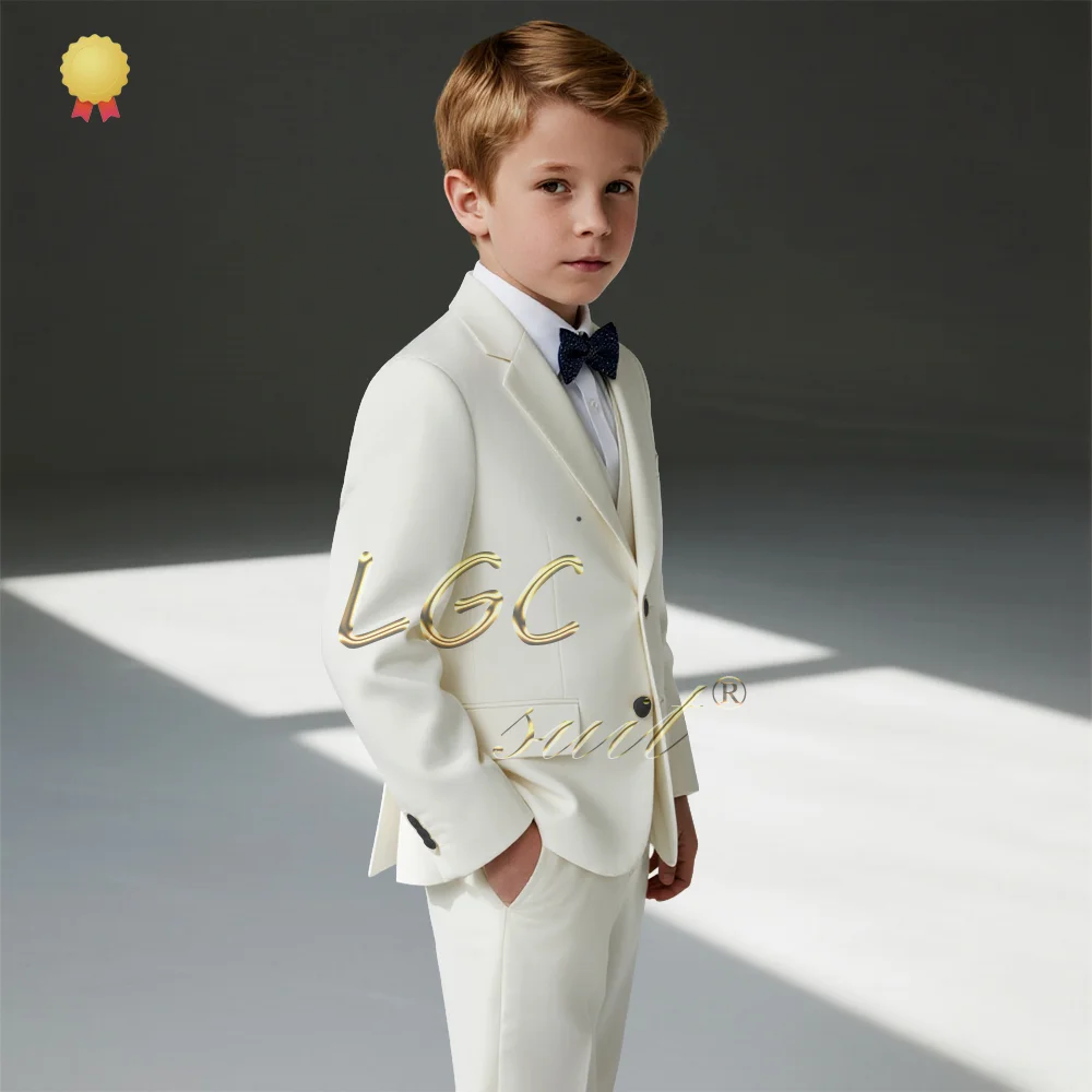 Boys 3 Piece Tailored Suit Blazer Vest Pants Timeless Gentleman Formal Attire for Wedding & Ceremonies
Boys 3 Piece Tailored Suit Blazer Vest Pants Timeless Gentleman Formal Attire for Wedding & Ceremonies