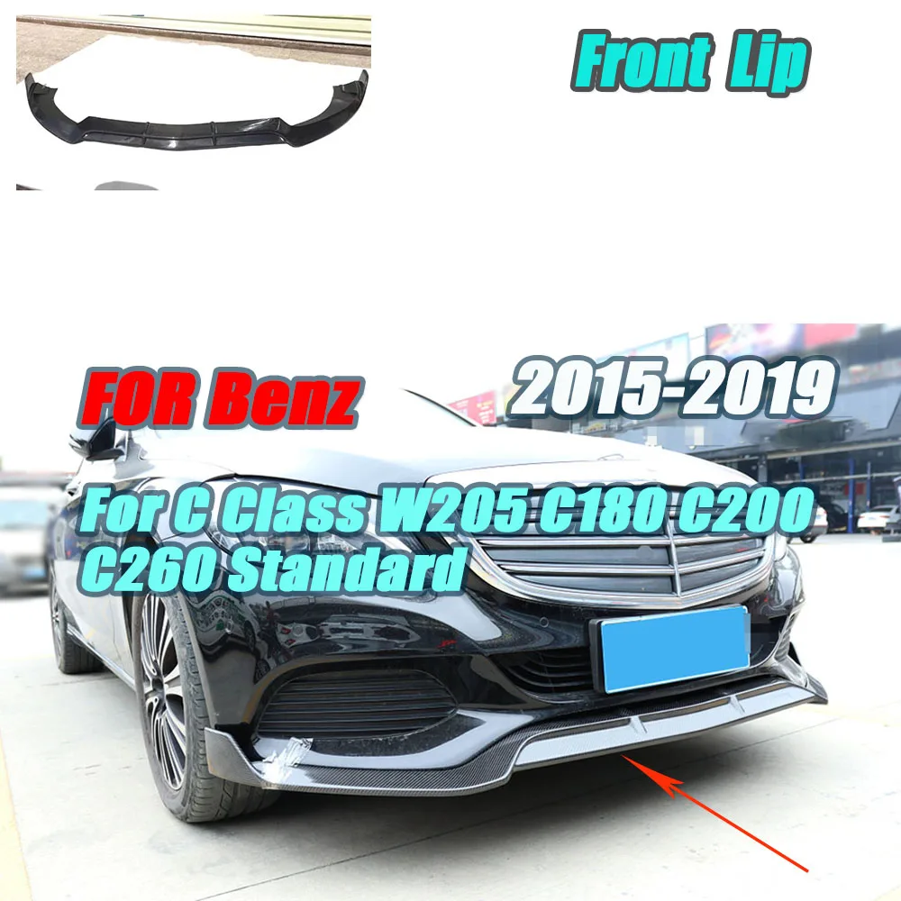 JCYECF для C-класса, передний бампер из углеродного волокна, спойлер для Mercedes Benz W205 C180 C200 C260, стандартный бампер 15-19
JCYECF для C-класса, передний бампер из углеродного волокна, спойлер для Mercedes Benz W205 C180 C200 C260, стандартный бампер 15-19