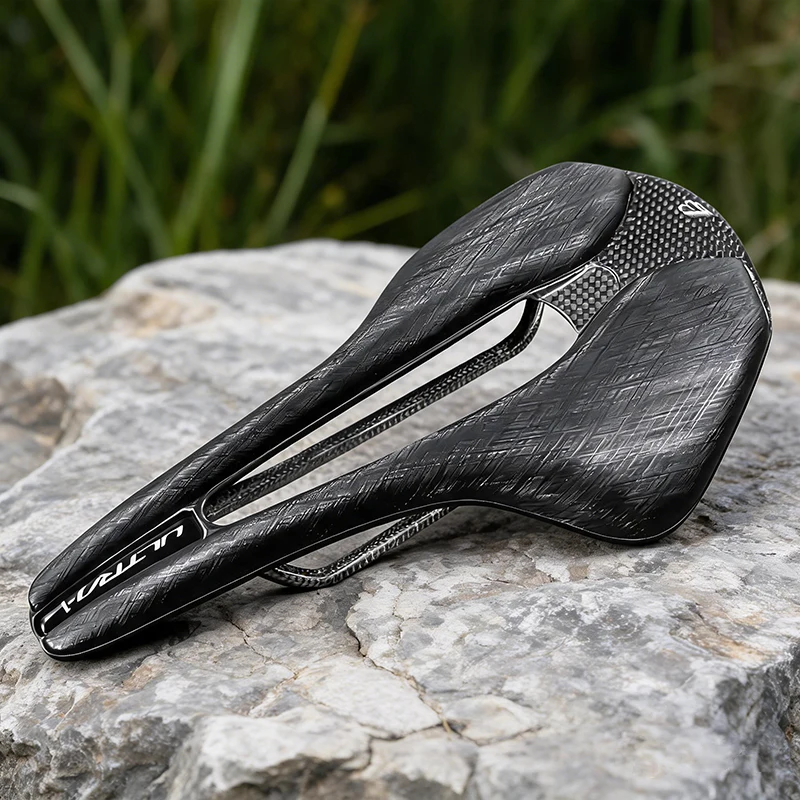 BALUGOE Carbon Fiber Road Bike Saddle Ultralight Mountain Bike Saddle 244*143mm MTB Saddles for TT Time Trial Triathlon T700
BALUGOE Carbon Fiber Road Bike Saddle Ultralight Mountain Bike Saddle 244*143mm MTB Saddles for TT Time Trial Triathlon T700