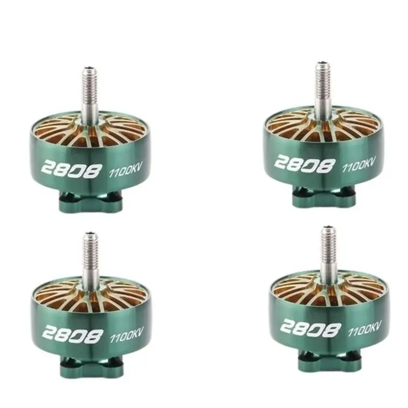 Drone Brushless Motor, 4 Pcs for 2808 1100KV RC Brushless Motor for Roma F7 FPV Toothpick Mini Long Range Drones
Drone Brushless Motor, 4 Pcs for 2808 1100KV RC Brushless Motor for Roma F7 FPV Toothpick Mini Long Range Drones