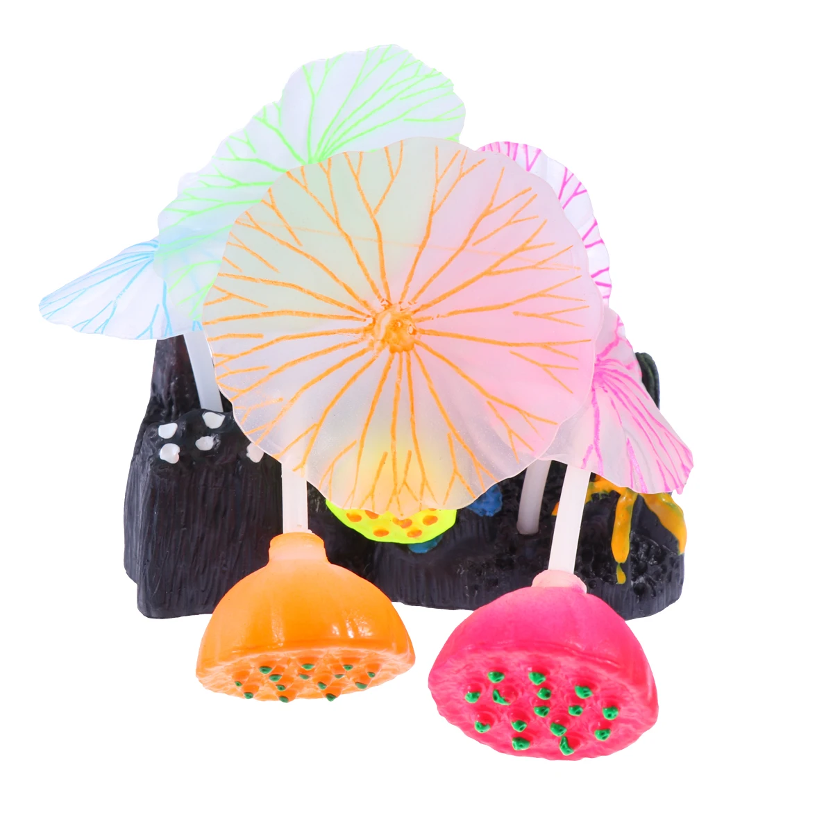 Luminous Aquarium Plants Fish Tank Decoration Artificial Silicone Aquatic Plants Simulation Lotus Leaf Steady Base Decor For
Luminous Aquarium Plants Fish Tank Decoration Artificial Silicone Aquatic Plants Simulation Lotus Leaf Steady Base Decor For