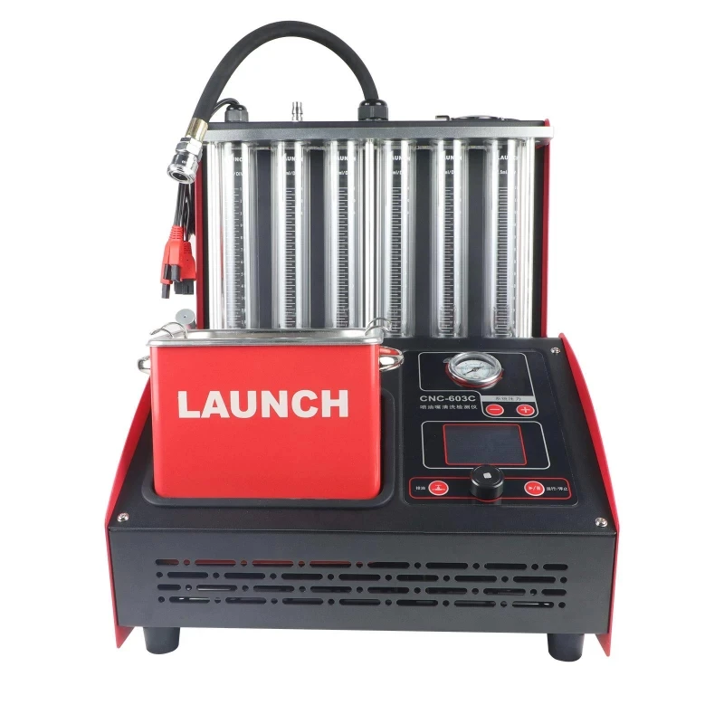 LAUNCH Original CNC 603C Injector Cleaner & Tester On-vehicle Cleaning Injecting Flow Ultrasonic Fuel Injector Cleaning Machine
LAUNCH Original CNC 603C Injector Cleaner & Tester On-vehicle Cleaning Injecting Flow Ultrasonic Fuel Injector Cleaning Machine