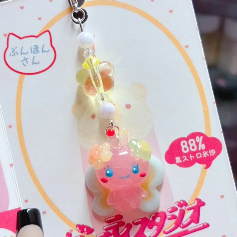 Hot Tamagotchi Paradise Animals Anime Characters Dress Up Custom Transparent Jelly Color Kawaii Glitter Pendants Keychain Gifts
Hot Tamagotchi Paradise Animals Anime Characters Dress Up Custom Transparent Jelly Color Kawaii Glitter Pendants Keychain Gifts