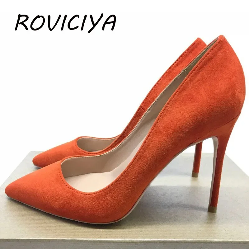 Orange Woman Pumps 12cm High Heel Slip-on Wedding Shoes Pointed Toe Evening Party Stilettos Heels Blackish Green RM012
Orange Woman Pumps 12cm High Heel Slip-on Wedding Shoes Pointed Toe Evening Party Stilettos Heels Blackish Green RM012