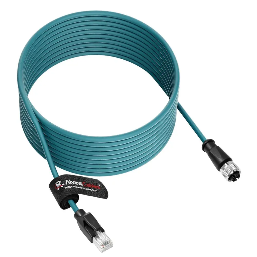 Кабели Alvin's M12 X-Code 8-контактный разъем «мама» к RJ45 Ethernet-кабелю Cat6a с высоким гибким экраном для Cognex Keyence Basler Industrial Auto
Кабели Alvin's M12 X-Code 8-контактный разъем «мама» к RJ45 Ethernet-кабелю Cat6a с высоким гибким экраном для Cognex Keyence Basler Industrial Auto