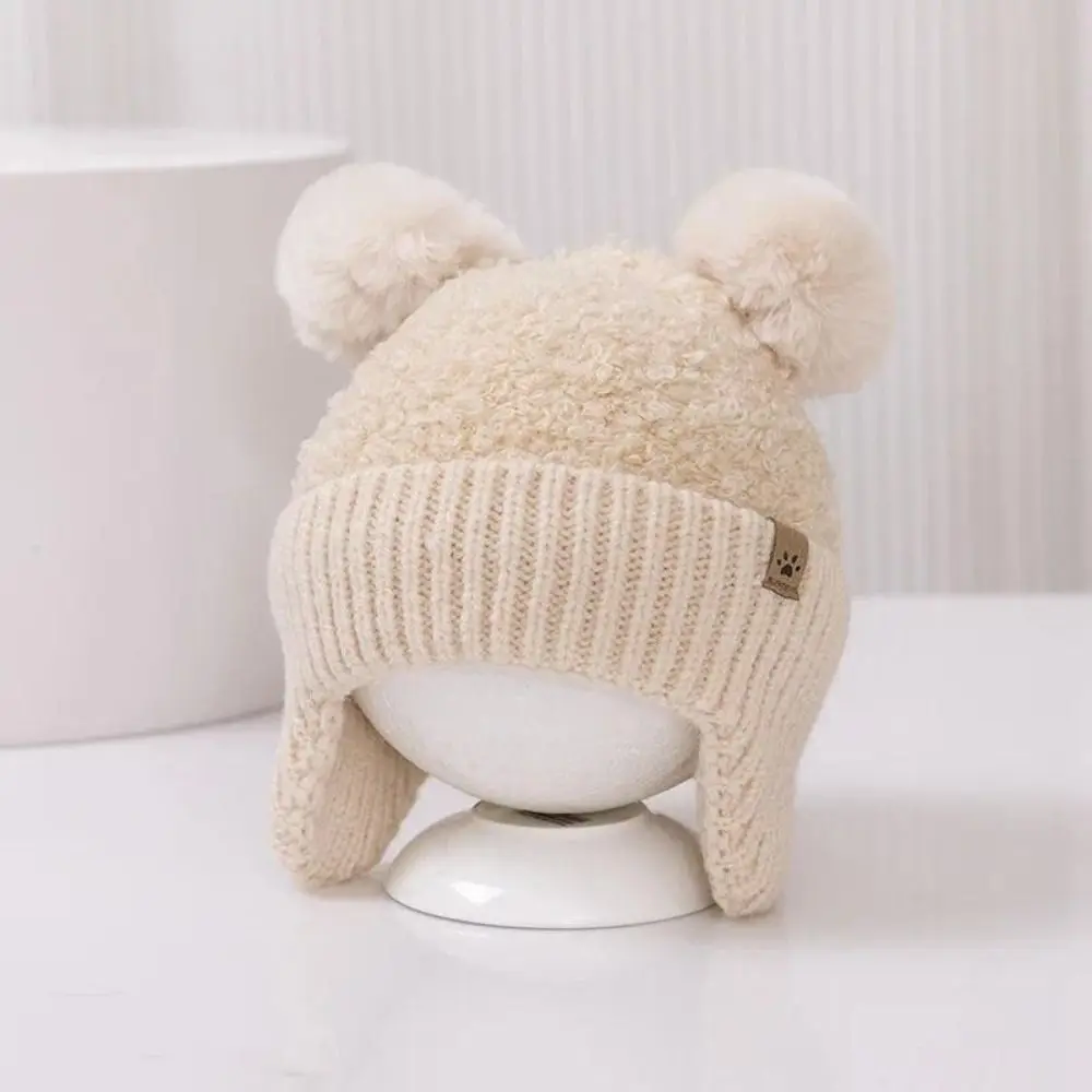 3-24 Months Double Hairball Baby Hat Knitted Wind-proof Pom Hat Solid Color Warm Ear Protection Hat Boy
3-24 Months Double Hairball Baby Hat Knitted Wind-proof Pom Hat Solid Color Warm Ear Protection Hat Boy