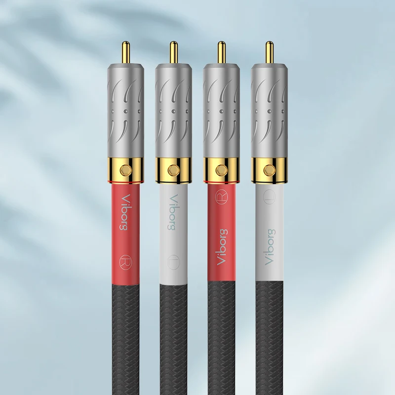 Viborg Hi-End 4N Multiple Oxyacid Pure Copper Male To Male Rca Interconect Cable for Amplifier Phone Edifer Home Theater DVD
Viborg Hi-End 4N Multiple Oxyacid Pure Copper Male To Male Rca Interconect Cable for Amplifier Phone Edifer Home Theater DVD