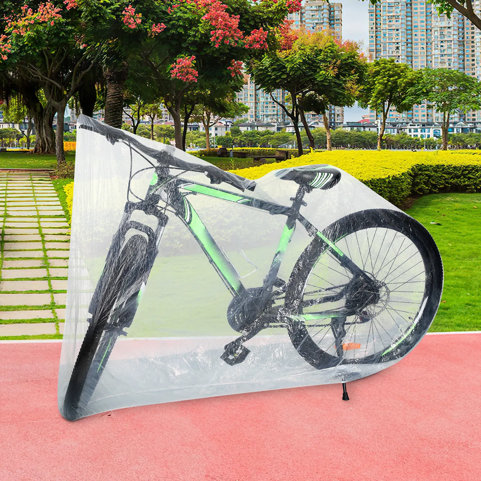 4Pcs Disposable Waterproof Motorcycle Cover Outdoor All-Weather Bike Protective Cover Rain Dust Bird Dropping Protection
4Pcs Disposable Waterproof Motorcycle Cover Outdoor All-Weather Bike Protective Cover Rain Dust Bird Dropping Protection