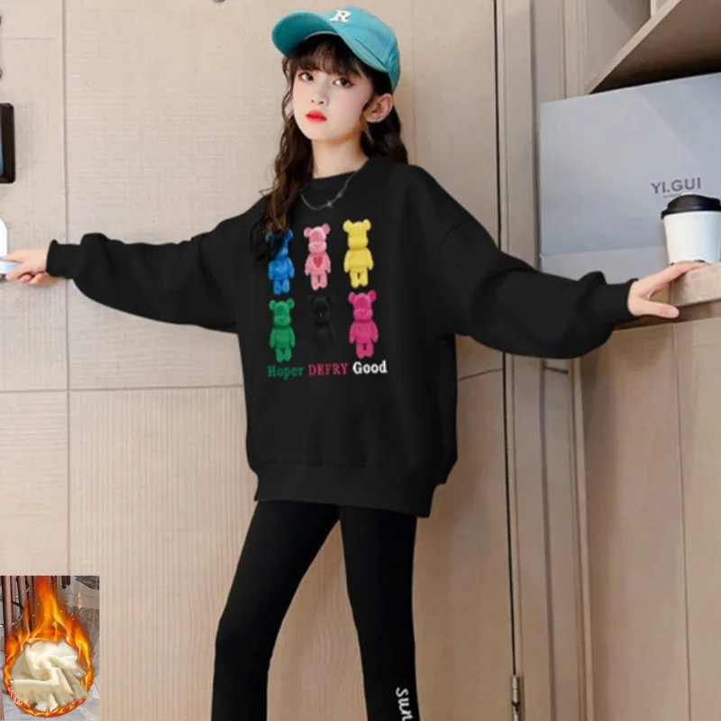 Girls Hoodies Sweatshirts Cotton Tops Overcoat 2023 Cute Spring Autumn Windproof Kids Long Sleeve Children's Clothing
Girls Hoodies Sweatshirts Cotton Tops Overcoat 2023 Cute Spring Autumn Windproof Kids Long Sleeve Children's Clothing