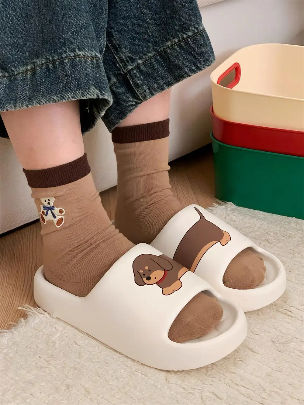 Woman beach sandals non-slip women's home slippers 2025 designer animal shoes conjoined dog slippers zapatillas de casa mujer
Woman beach sandals non-slip women's home slippers 2025 designer animal shoes conjoined dog slippers zapatillas de casa mujer