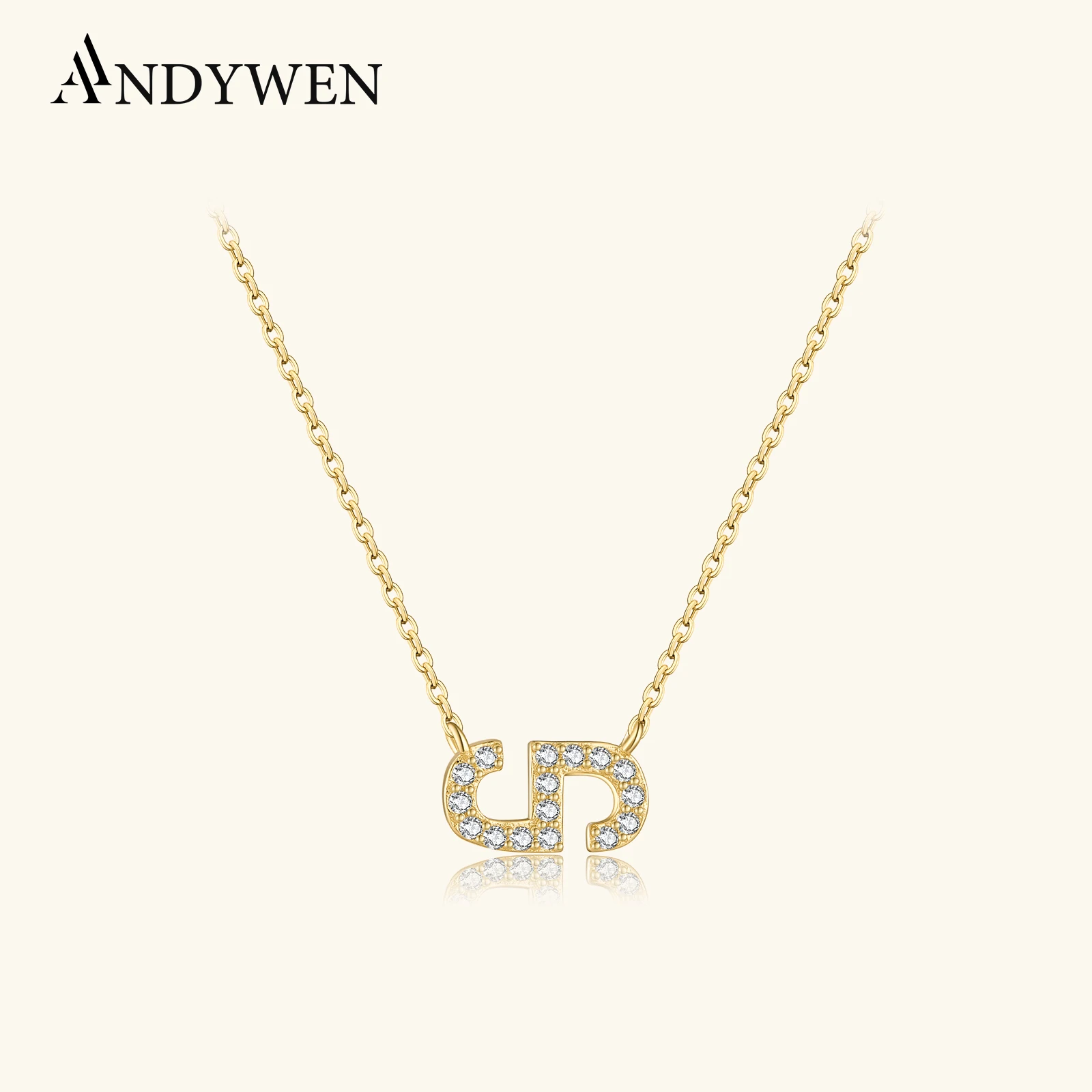 ANDYWEN Women 925 Sterling Silver Asymmetric Symbol CZ Zircon Pendant Luxury Necklace 2024 Luxury Fine Anniversary Jewelry Gift
ANDYWEN Women 925 Sterling Silver Asymmetric Symbol CZ Zircon Pendant Luxury Necklace 2024 Luxury Fine Anniversary Jewelry Gift