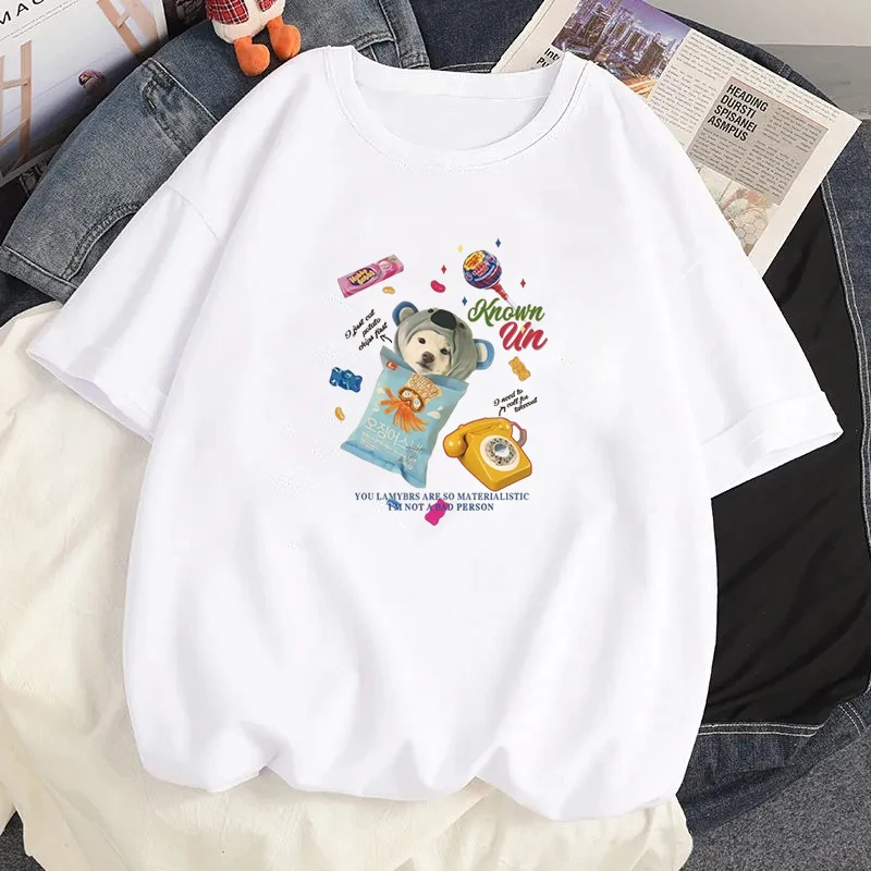 Female Blouse Harajuku Girls Clothing Y2k Streetwear Tees Kawaii Clothes Women T-shirt Summer Cute Graphic Cartoon Print Tshirt
Female Blouse Harajuku Girls Clothing Y2k Streetwear Tees Kawaii Clothes Women T-shirt Summer Cute Graphic Cartoon Print Tshirt