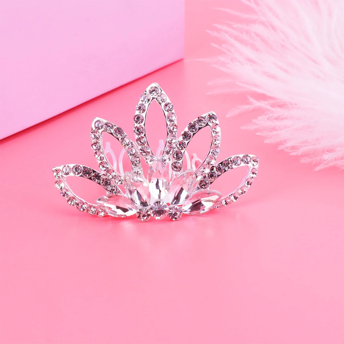 Wedding Insert Comb Bridal Headdress Hair Accessories Rhinestones Bride Women's
Wedding Insert Comb Bridal Headdress Hair Accessories Rhinestones Bride Women's