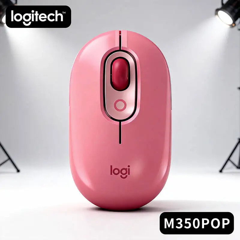 Logitech M350 POP 2.4G Bluetooth Mouse Anti slip Sweat resistant Comfortable Touch Ergonomic Grip for Long Time Work Sessions
Logitech M350 POP 2.4G Bluetooth Mouse Anti slip Sweat resistant Comfortable Touch Ergonomic Grip for Long Time Work Sessions