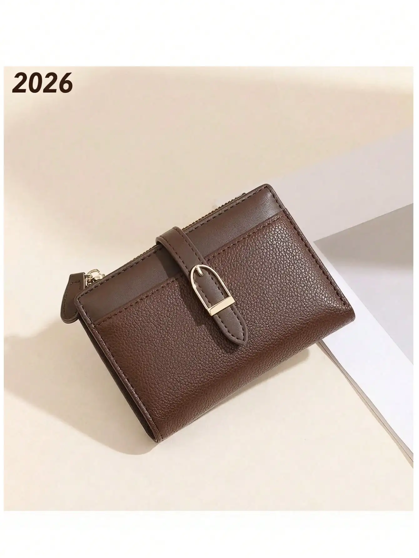 New Patchwork PU Leather Short Women Wallet, High-End Bifold Purse, Minimalist Card Holder, Snap Closure Wallet
New Patchwork PU Leather Short Women Wallet, High-End Bifold Purse, Minimalist Card Holder, Snap Closure Wallet
