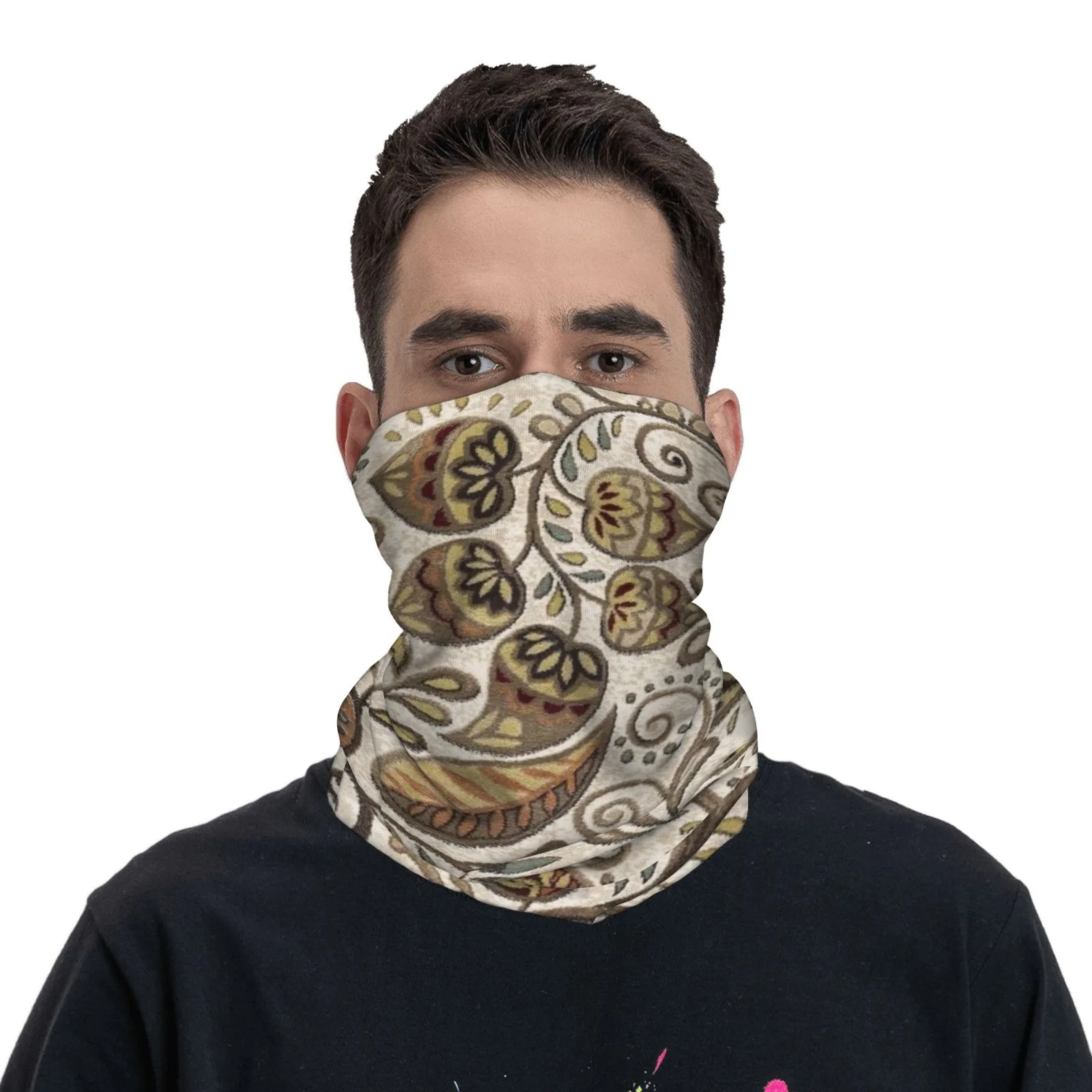 Chic Paisley Neck Gaiter: Subtle Beauty in Design. Unisex, Perfect for Outdoor Use. Soft, Windproof, UV - Protective. Stand Out
Chic Paisley Neck Gaiter: Subtle Beauty in Design. Unisex, Perfect for Outdoor Use. Soft, Windproof, UV - Protective. Stand Out