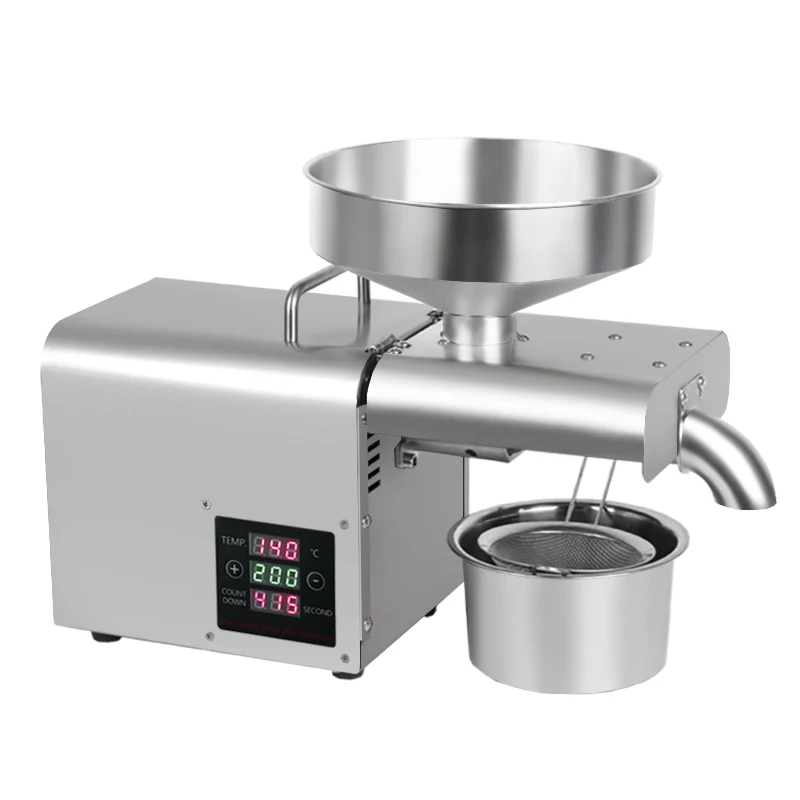 Intelligent Temperature Control Of Household Small Oil Press Household Automatic Electric Commercial Stainless Steel Cold Hot
Intelligent Temperature Control Of Household Small Oil Press Household Automatic Electric Commercial Stainless Steel Cold Hot