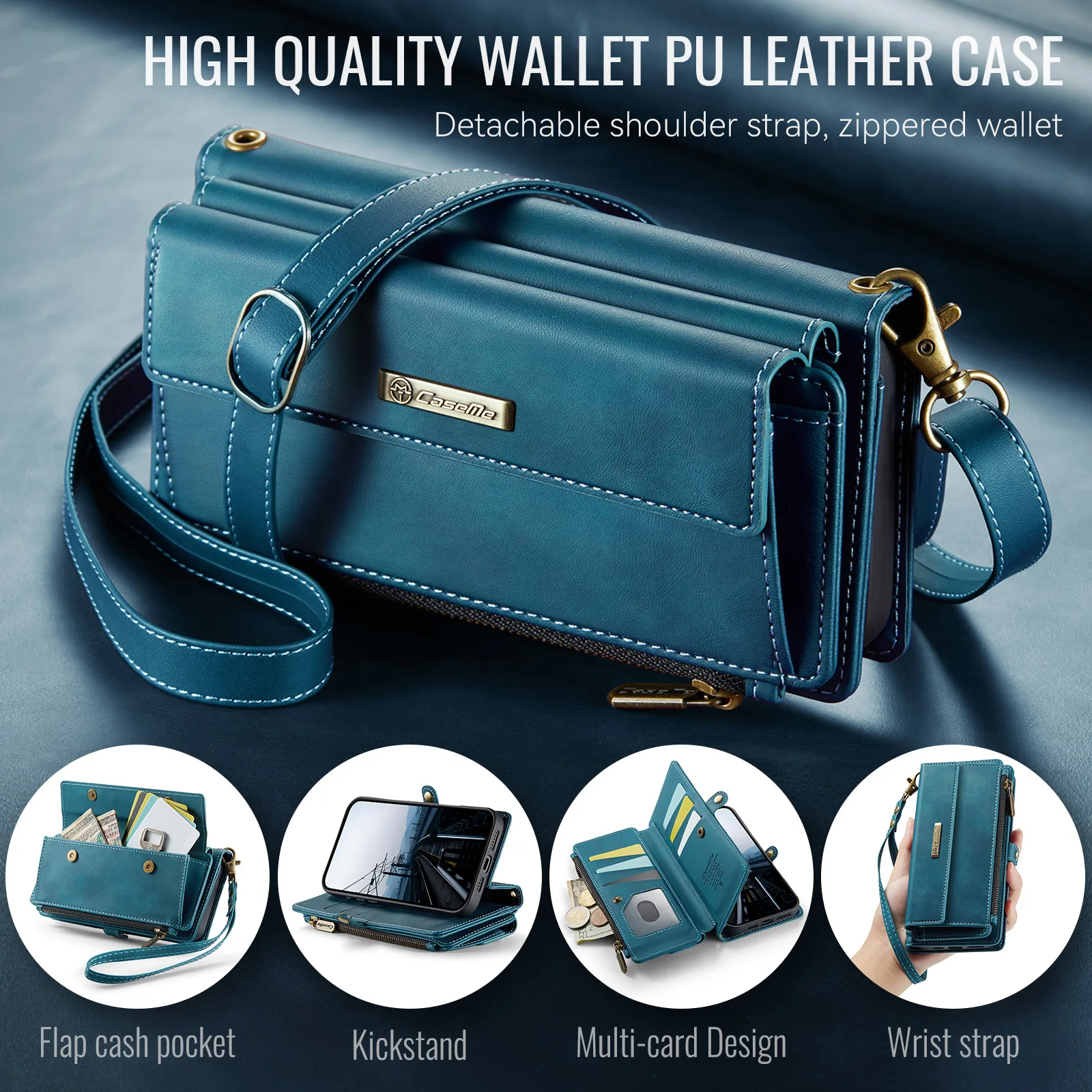 Caseme-C39 Wallet Case For iPhone 7 8 X SE 11 12 13 14 15 16 ProMax Multifunctional Zipper Card Cases Money Bag Long+Short Strap
Caseme-C39 Wallet Case For iPhone 7 8 X SE 11 12 13 14 15 16 ProMax Multifunctional Zipper Card Cases Money Bag Long+Short Strap