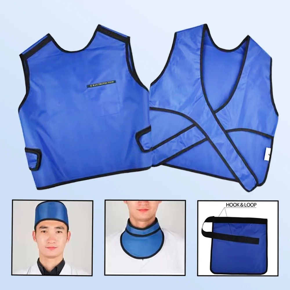 Radiological Protection Clothing X Ray Radiation Protective Jacket 035mmPb Lead Rubber Hat Neck Apron Vest Set Medical Use
Radiological Protection Clothing X Ray Radiation Protective Jacket 035mmPb Lead Rubber Hat Neck Apron Vest Set Medical Use