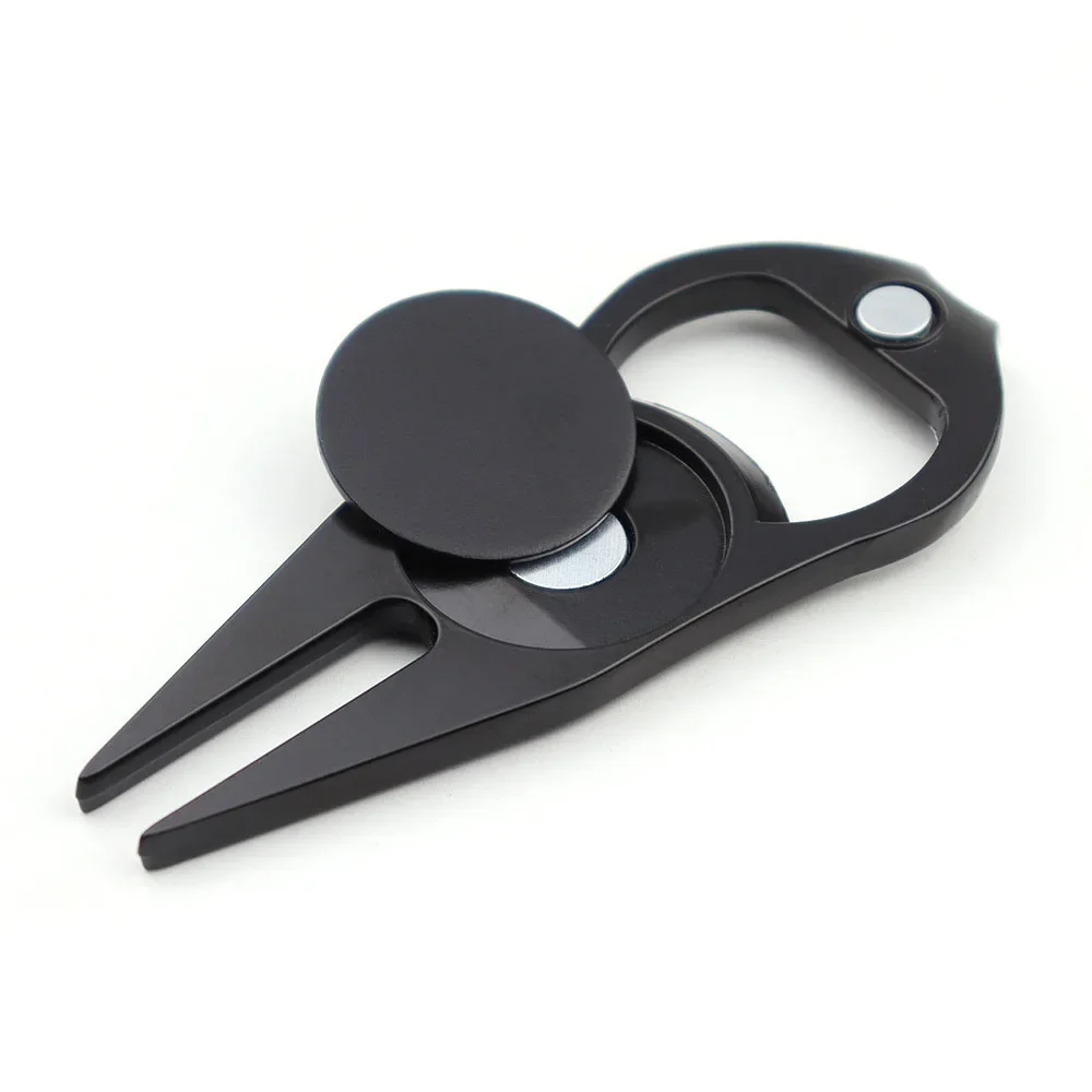 Bottle Opener Shaped Golf Divot Tool Easy To Operate Multifunction Alloy Putting Green Fork Divot Repair Tool Ball Location Mark
Bottle Opener Shaped Golf Divot Tool Easy To Operate Multifunction Alloy Putting Green Fork Divot Repair Tool Ball Location Mark