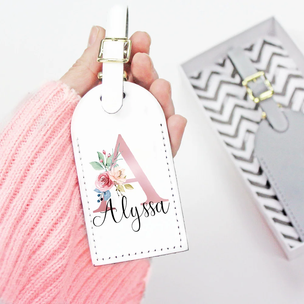 Personalised Custom Name Luggage Tag Suitcase Identifier Label Baggage Boarding Tags Airplane Travel Accessorie Gift for Her
Personalised Custom Name Luggage Tag Suitcase Identifier Label Baggage Boarding Tags Airplane Travel Accessorie Gift for Her