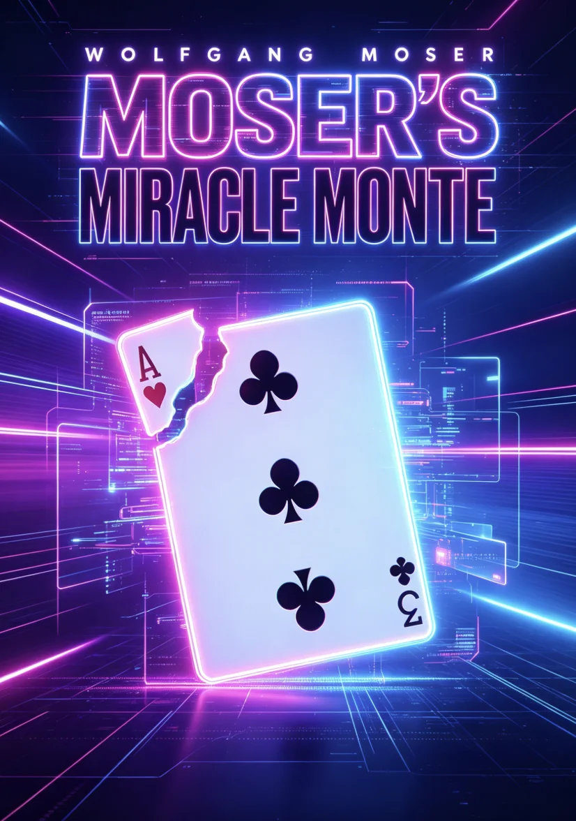 Moser's Miracle Monte Close Up Performer Gambling Magic Tricks Magia Props Magician Illusions Street Card Magic and Trick Decks
Moser's Miracle Monte Close Up Performer Gambling Magic Tricks Magia Props Magician Illusions Street Card Magic and Trick Decks