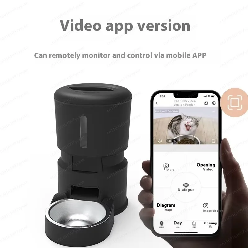 4L Automatic Cat And Dog Food Dispenser, Stainless Steel Bowl Timed Pet Feeder
4L Automatic Cat And Dog Food Dispenser, Stainless Steel Bowl Timed Pet Feeder