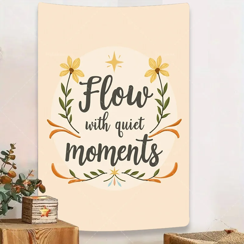 1 шт. настенный гобелен «Flow with Quiet Moments: настенный гобелен с цветочным принтом в стиле бохо для уютного домашнего декора» 
1 шт. настенный гобелен «Flow with Quiet Moments: настенный гобелен с цветочным принтом в стиле бохо для уютного домашнего декора»