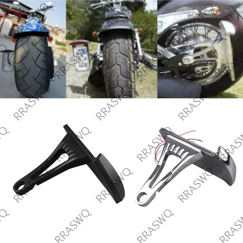Universal Motorcycle Brake Tail Light Side Mount License Plate Bracket Holder For Harley Custom Sportster Chopper Bobber Softail
Universal Motorcycle Brake Tail Light Side Mount License Plate Bracket Holder For Harley Custom Sportster Chopper Bobber Softail