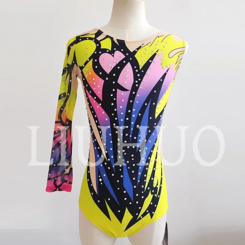 LIUHUO гимнастический трико для девочек из спандекса, женский танцевальный женский костюм для соревнований JC46
LIUHUO гимнастический трико для девочек из спандекса, женский танцевальный женский костюм для соревнований JC46