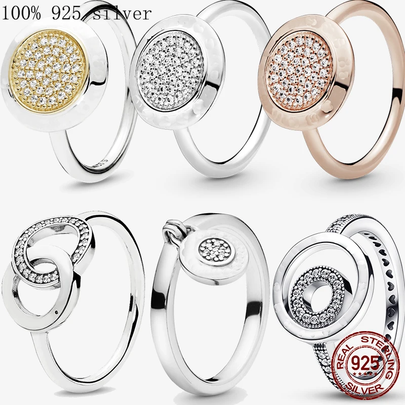 New 925 Sterling Silver Popular Ring Two-tone Circles Reversible Elevated Heart Signature Thick Band Ring For Women Jewelry Gift
New 925 Sterling Silver Popular Ring Two-tone Circles Reversible Elevated Heart Signature Thick Band Ring For Women Jewelry Gift