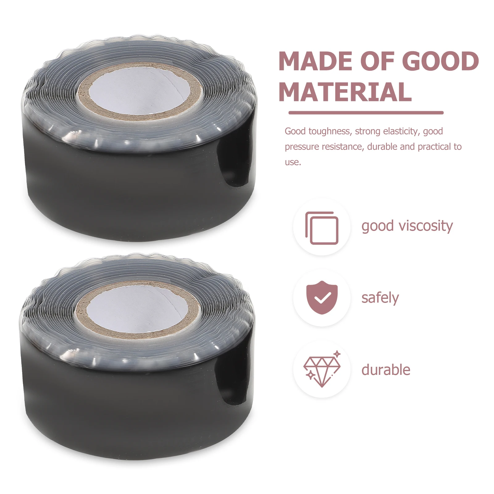 2pcs Water Pipe Repair Rubber Sealing Plumbing Waterproof Elastic Pipe Hose Sealant Tape for Iron Copper Stainless
2pcs Water Pipe Repair Rubber Sealing Plumbing Waterproof Elastic Pipe Hose Sealant Tape for Iron Copper Stainless