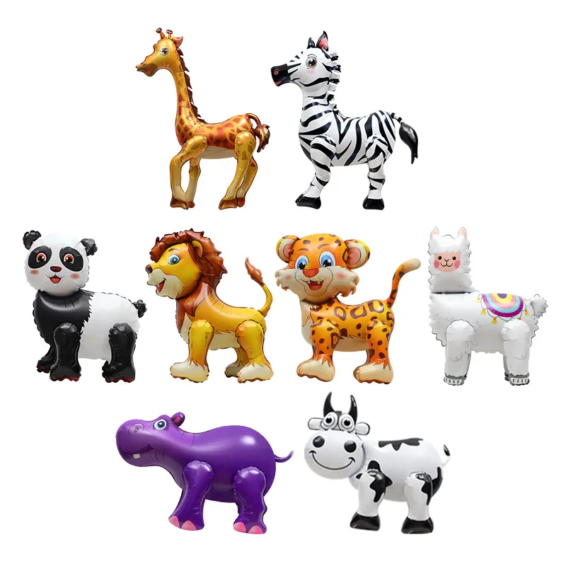 1pcs Standing Cartoon Animal Balloon Lion Tigher Cow Panda Balloon for Garden Festive Decoration Balloons Birthday Party Decor
1pcs Standing Cartoon Animal Balloon Lion Tigher Cow Panda Balloon for Garden Festive Decoration Balloons Birthday Party Decor
