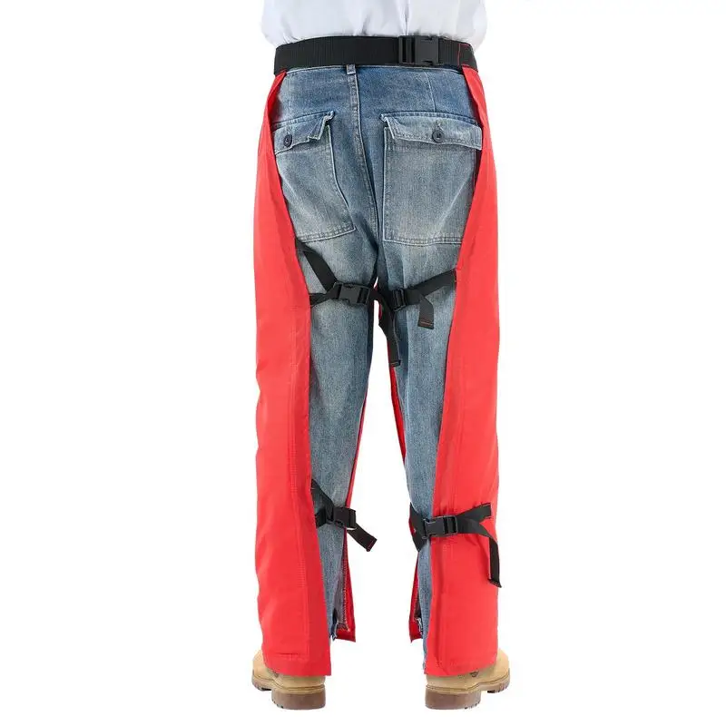 Chainsaw Safety Leggings 36-40 Inch For Logging Woodcutting Landscaping, 8 Layers Protective Fabric Adjustable Waist Belt Utility Storage Pocket Heavy Duty Forest Gear Men Women Large Size
Chainsaw Safety Leggings 36-40 Inch For Logging Woodcutting Landscaping, 8 Layers Protective Fabric Adjustable Waist Belt Utility Storage Pocket Heavy Duty Forest Gear Men Women Large Size