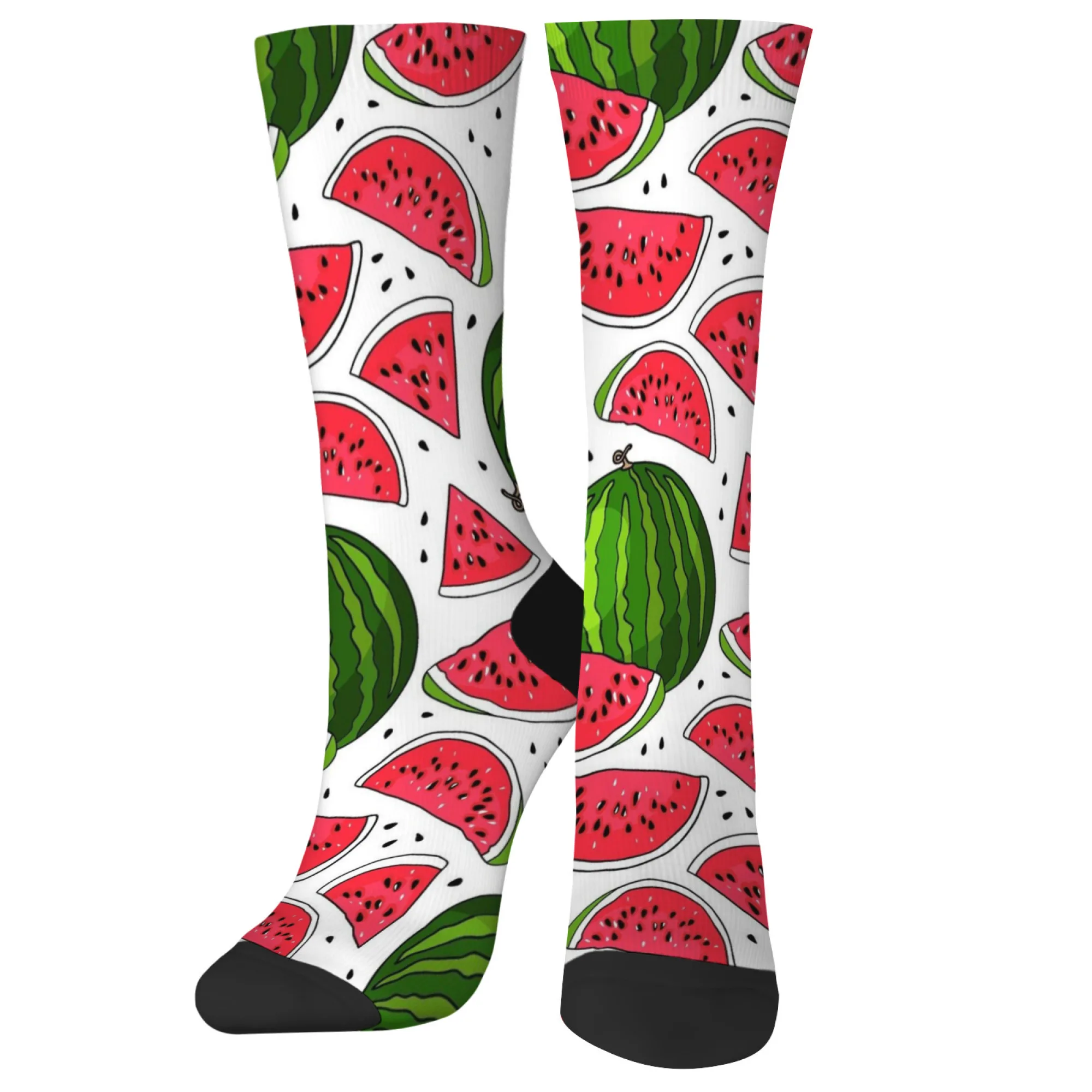 A fresh and bright watermelon pattern design print novelty funny men's sock Harajuku retro style casual fashion socks happy gift
A fresh and bright watermelon pattern design print novelty funny men's sock Harajuku retro style casual fashion socks happy gift