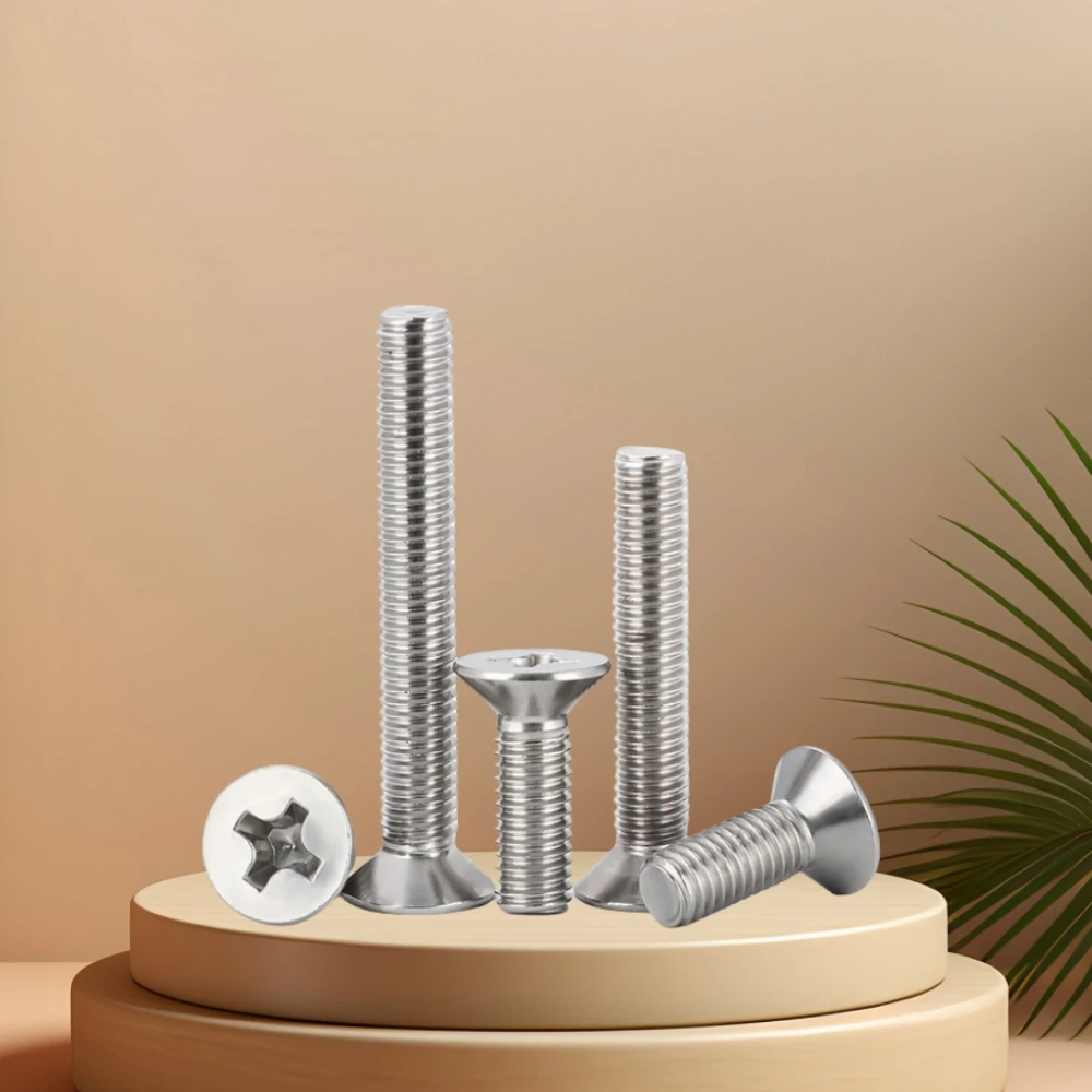 500pcs Flat Head Screws M2 Flat Head Ni Coated Steel Screw Machine Countersunk Screw Bolt Fastener Cross Recessed Conical Screws
500pcs Flat Head Screws M2 Flat Head Ni Coated Steel Screw Machine Countersunk Screw Bolt Fastener Cross Recessed Conical Screws