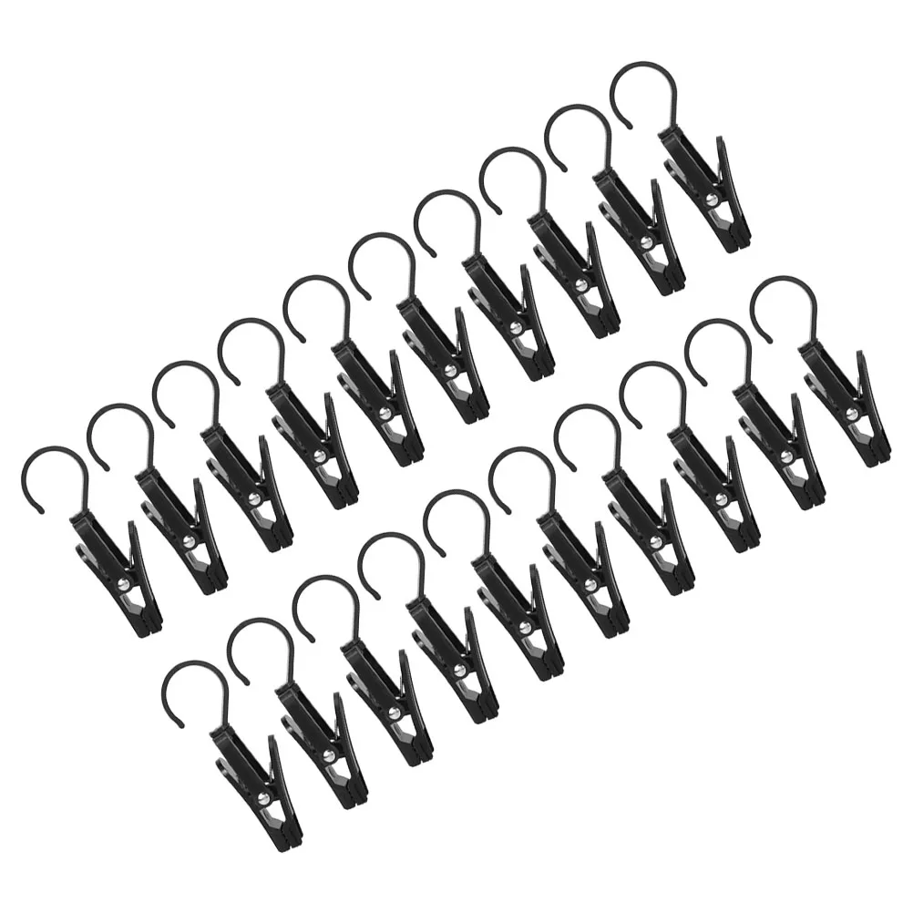 20pcs Black Laundry Hooks Clips Curtain Clip Hat Hangers Multi use Hanging Storage ganizer Clothes Towel Sock BootHooks
20pcs Black Laundry Hooks Clips Curtain Clip Hat Hangers Multi use Hanging Storage ganizer Clothes Towel Sock BootHooks