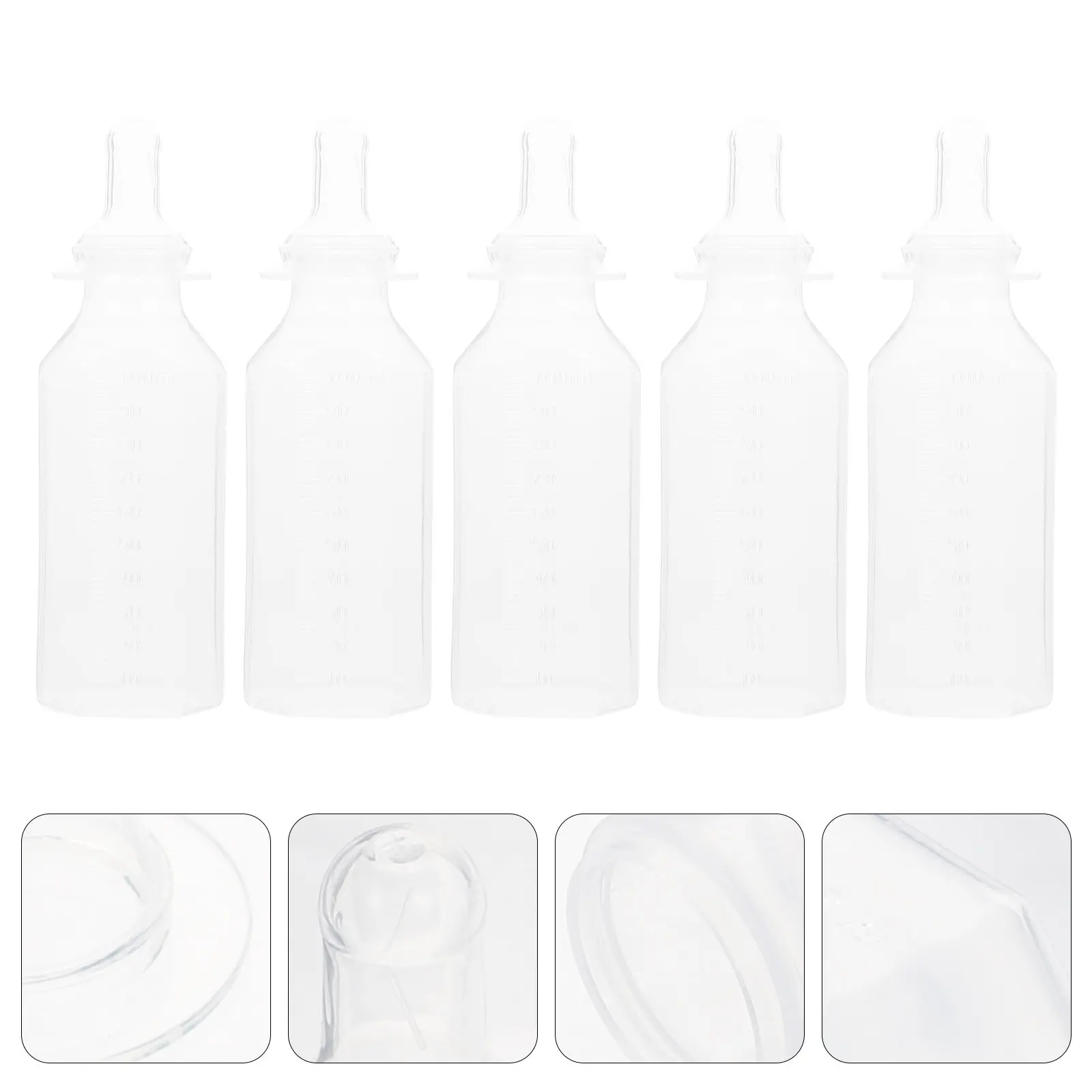 5Pcs Once-Off Baby Milk Bottles Supple Teat Independent Packaging Healthy Feeding Solution White Once-Off Newborn Milk Bottles
5Pcs Once-Off Baby Milk Bottles Supple Teat Independent Packaging Healthy Feeding Solution White Once-Off Newborn Milk Bottles