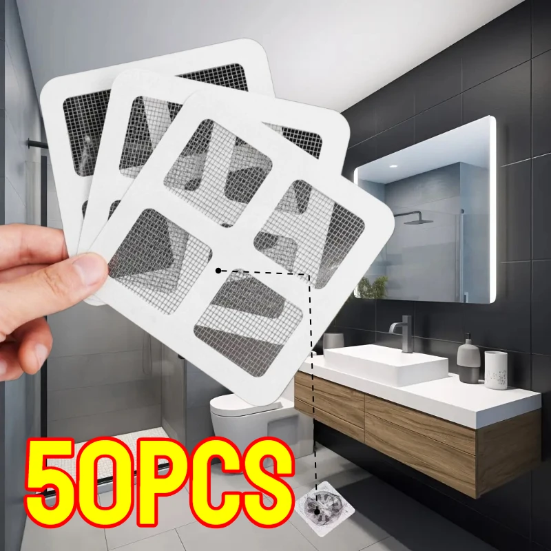 Disposable Shower Drain Hair Catcher Mesh Shower Drain Covers Floor Sink Strainer Filter Hair Stopper for Bathroom Kitchen
Disposable Shower Drain Hair Catcher Mesh Shower Drain Covers Floor Sink Strainer Filter Hair Stopper for Bathroom Kitchen