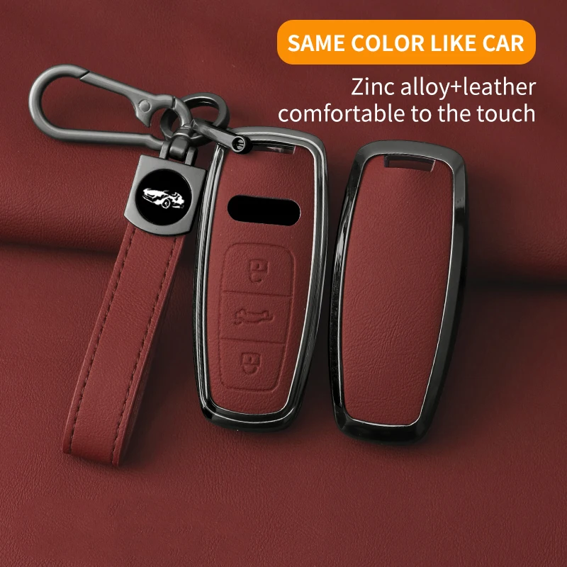 Zinc Alloy Car Key Case Cover for Audi A3 A4 B9 A6 C8 A7 S7 4K A8 C8 D5 S8 Q7 Q8 SQ8 E-tron Car Key Protector Shell Accessories
Zinc Alloy Car Key Case Cover for Audi A3 A4 B9 A6 C8 A7 S7 4K A8 C8 D5 S8 Q7 Q8 SQ8 E-tron Car Key Protector Shell Accessories