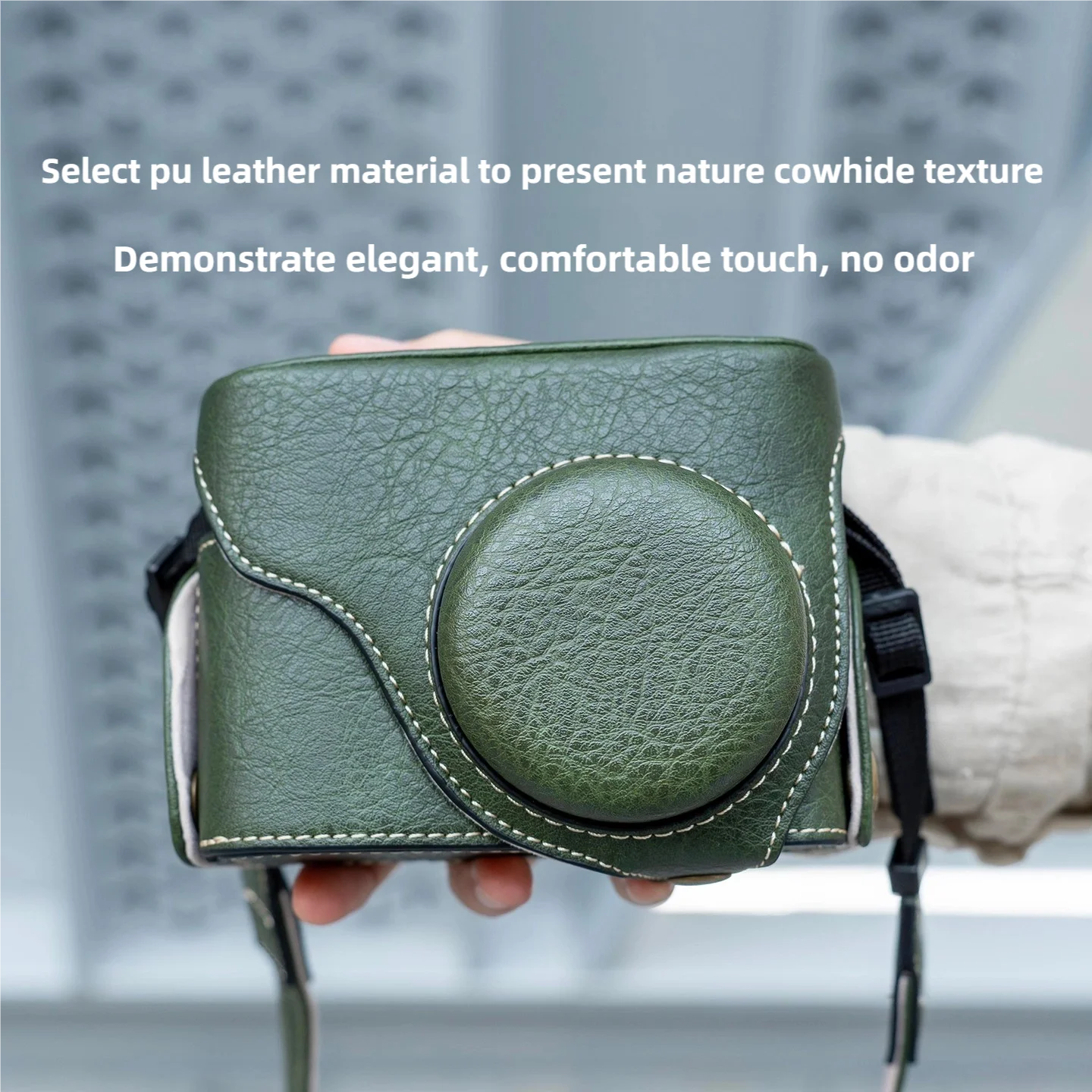 Сумка для камеры Canon G12, защитный чехол с полным покрытием G11, подвесная веревка, аксессуары для iii, кожаный чехол G10
Сумка для камеры Canon G12, защитный чехол с полным покрытием G11, подвесная веревка, аксессуары для iii, кожаный чехол G10