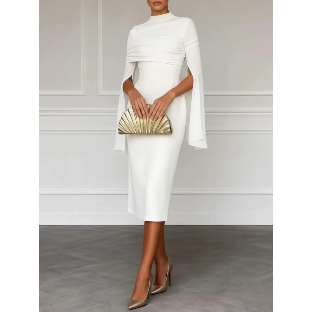 Customized Cap Sleeve Bodycon Mother of Birde Dresses 2026 for Women Wedding Elegant Evening Dress Ruched Prom Party Gowns
Customized Cap Sleeve Bodycon Mother of Birde Dresses 2026 for Women Wedding Elegant Evening Dress Ruched Prom Party Gowns